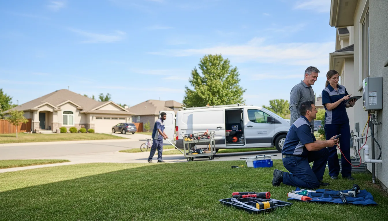 Tankless water heater service in Neola, UT